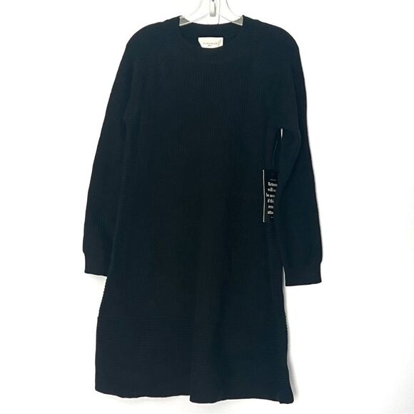 NWT Tuckernuck Pomander Place Black Sweater Dress - XLarge - Picture 2 of 7